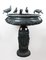 Large 20th Century Bronze Urn Garden Fountain Bird Bath 12