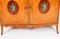Handbemalter edwardianischer Beistellschrank aus Satinholz, 19. Jh 4