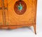 19th Century Edwardian Satinwood Hand-Painted Bowfront Side Cabinet 14