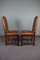 Sheep Leather Dining Chairs, Set of 4, Image 3