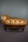 Chesterfield Leather Deep Button Chaise Lounge, Image 3