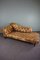 Chaise longue Chesterfield in pelle con bottoni, Immagine 1