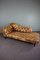 Chesterfield Leather Deep Button Chaise Lounge, Image 1