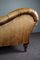 Chaise longue Chesterfield de cuero con botones, Imagen 6