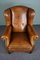 Brown Sheep Leather Armchair, Image 6