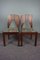 Art Deco Amsterdam School Dining Chairs by J. J. Side & Co, Set of 4 3