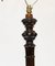 Antique Carved Mahogany Floor Lamp 6