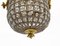 French Empire Ormolu Glass Chandelier 7