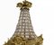 French Empire Ormolu Glass Chandelier 6