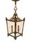Victorian Brass Hanging Lantern, Image 3
