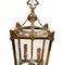 Victorian Brass Hanging Lantern 5