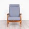 Mid-Century Reclining Armchair in Teak by Guy Rogers, 1960 3