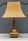 Hammered Bronze Lamp with Golden Patina, 1970s 4