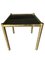 French Coffee Table in Bamboo and Smoked Glass, 1970s 1