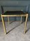 French Coffee Table in Bamboo and Smoked Glass, 1970s 3