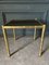 French Coffee Table in Bamboo and Smoked Glass, 1970s 4