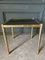 French Coffee Table in Bamboo and Smoked Glass, 1970s 2