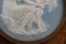 19th Century Medallion with Woman & Cupid in Natural Wood Frame from Wedgwood 6