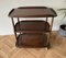 Vintage Three-Tier Drinks Trolley on Castors from Ercol, 1890s 2