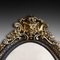 Antique Ebonised Wall Mirror in Giltwood and Gesso, 1800s 3