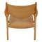 Fauteuil CH28T en Chêne Huilé par Hans Wegner pour Carl Hansen & Søn 3