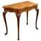 Serpentine Card Table in Walnut, 1910, Image 1