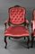 French Style Boudoir Chairs in Mahogany, 1980, Set of 2, Image 4