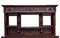 Mobile bar antico in legno di quercia intagliato, 1890, set di 2, Immagine 14