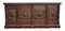 Mobile bar antico in legno di quercia intagliato, 1890, set di 2, Immagine 2
