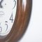 Antique Wall Clock in Copper from International Time Recording Co, 1930s 13