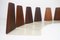 Mid-Century Bookends by Kai Kristiansen for FM, 1960s, Set of 10 7