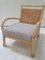 Vintage Cane and Rattan Armchair 6