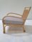 Vintage Cane and Rattan Armchair 4