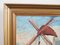 Aage Verner Thrane, Il mulino a vento colorato, XX secolo, olio su tavola, Immagine 9