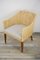 Artisanal Armchair in Braided Rattan and Wood, 1990s 10