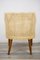 Artisanal Armchair in Braided Rattan and Wood, 1990s, Image 8