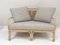 Vintage Rattan & Cane Settee, Image 1