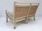 Vintage Rattan & Cane Settee, Image 7