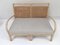 Vintage Rattan & Cane Settee, Image 5