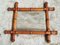 Antique French Mirror in Faux Bamboo Frame 10