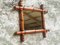 Antique French Mirror in Faux Bamboo Frame 2