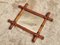 Antique French Mirror in Faux Bamboo Frame 3