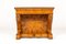 Mesa consola italiana antigua de madera nudosa y nogal, década de 1800, Imagen 1