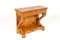 Mesa consola italiana antigua de madera nudosa y nogal, década de 1800, Imagen 5