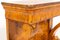 Antique Italian Console Table in Burr Wood and Walnut, 1800s 4