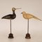 Französische Vintage Vogelfiguren aus geschnitztem Holz, 1950er, 2er Set 11