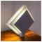 Geometrische Wandlampe aus weißem Metall von Lumiance 4
