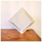 Geometric White Metal Wall Lamp from Lumiance 1