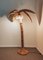 Lámpara de pie en forma de palmera de ratán y cesta al estilo de Mario Lopez Torres, años 70, Imagen 6