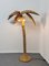 Lámpara de pie en forma de palmera de ratán y cesta al estilo de Mario Lopez Torres, años 70, Imagen 8